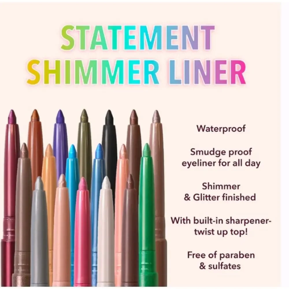 K-Care: Moira Statement Shimmer Liner*#014 metallic bronze*waterproof*Korean